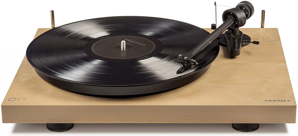 hardwood turntable