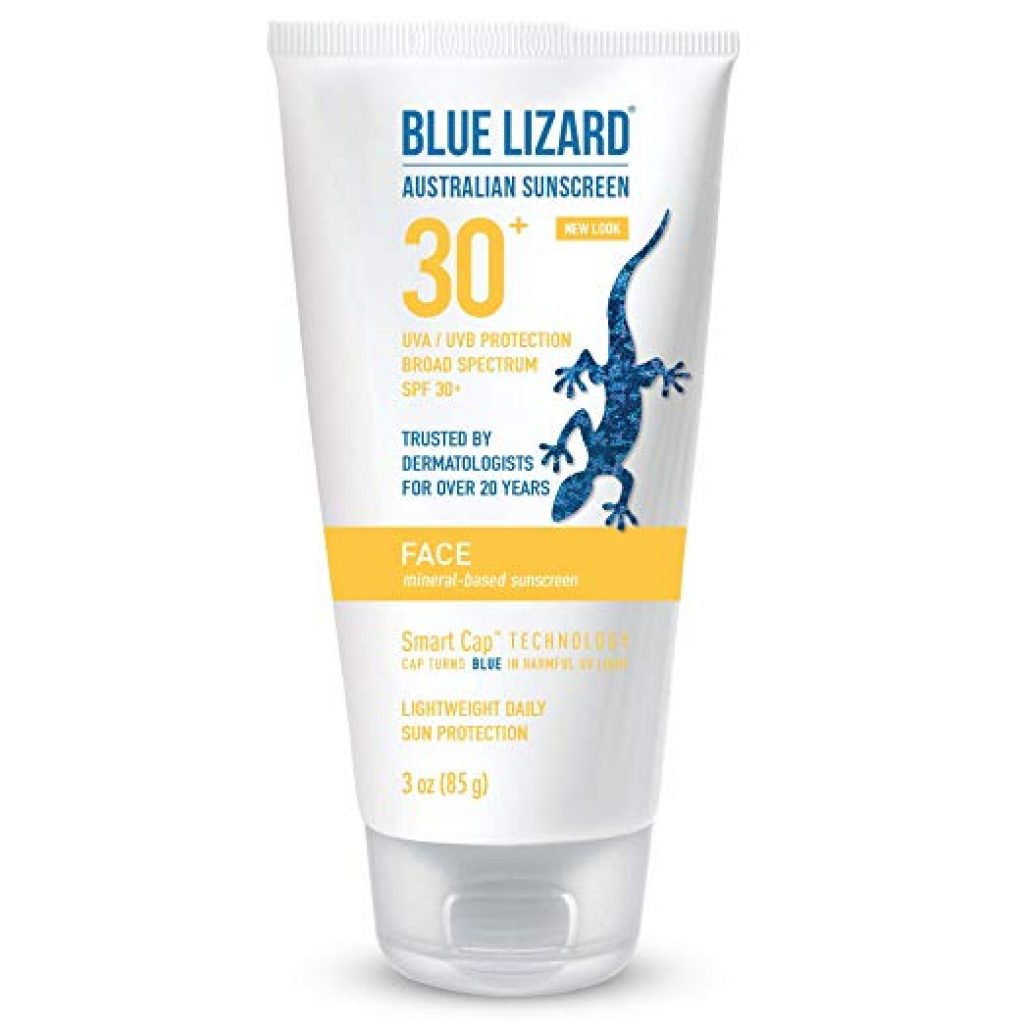 blue lizard sunscreen