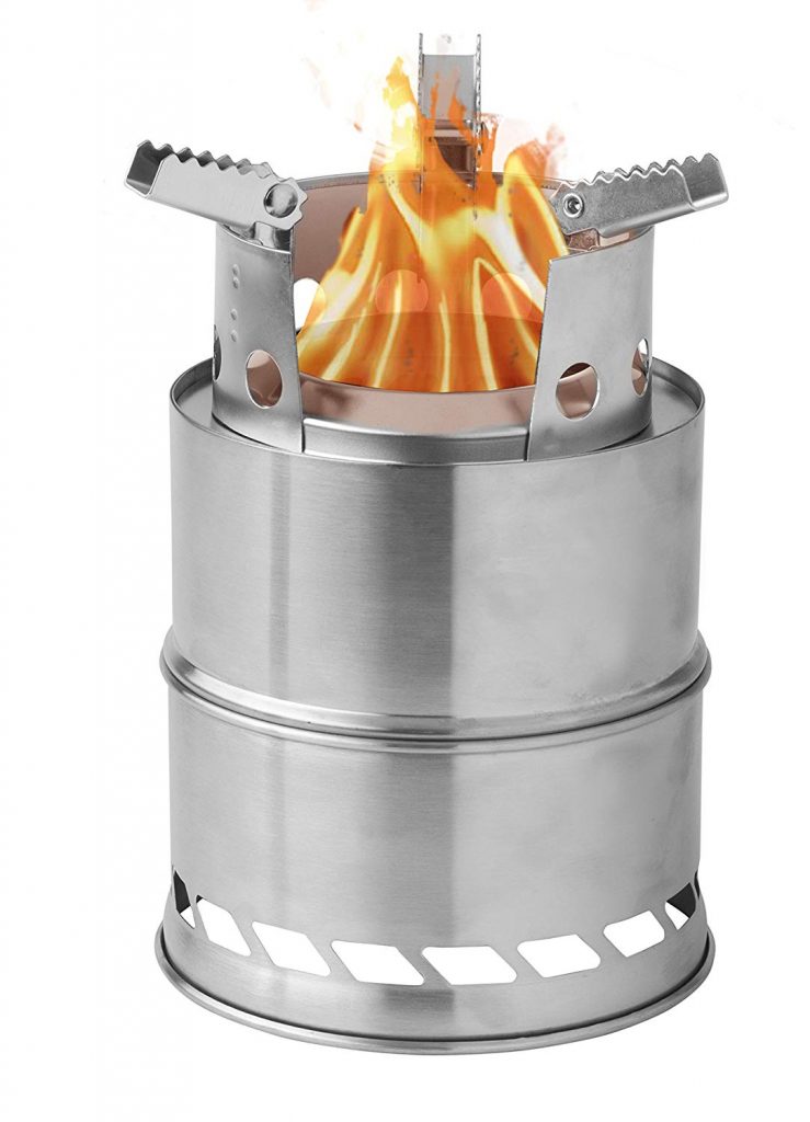 camping wood stove